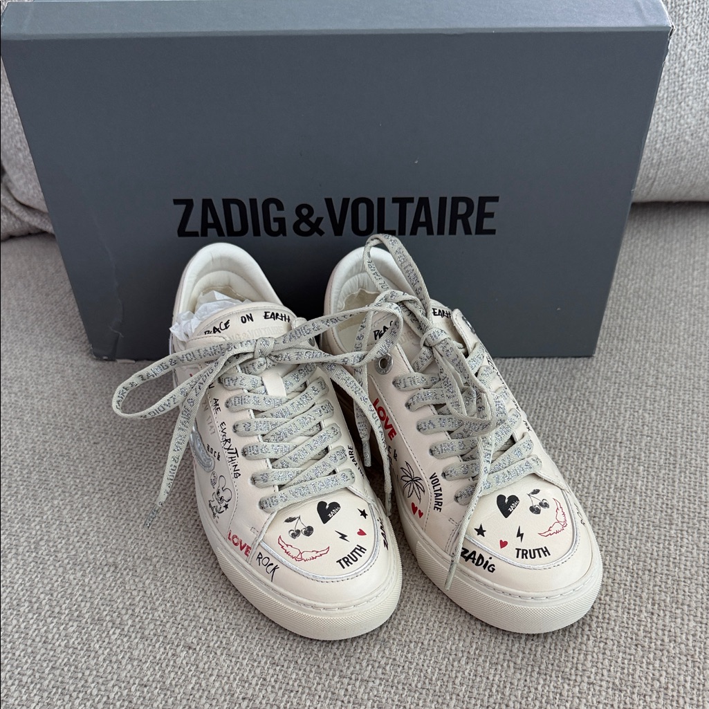 Zadig & Voltaire Fly On Love Sneakers